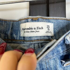 Abercrombie & Fitch High Rise Blue Jeans